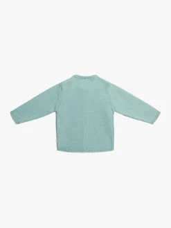 Uldtøj|Overdele|PetiteCherieAtelier Petite Chérie Atelier Margit Babytrøje, Light Green/Dusty Green