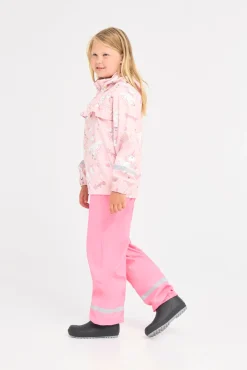 Regntøj|PetiteCherieAtelier Petite Chérie Atelier Maxime Regnsæt, Unicorn Lotus Lyserød/Hvid