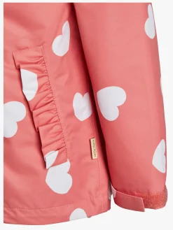 Overtøj|PetiteCherieAtelier Petite Chérie Atelier Milla Skaljakke, Pink Hearts Lyserød/Hvid