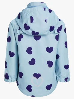 Børn PetiteCherieAtelier Overtøj-Petite Chérie Atelier Milla Skaljakke, Blue Hearts