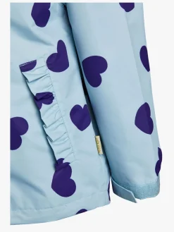 Børn PetiteCherieAtelier Overtøj-Petite Chérie Atelier Milla Skaljakke, Blue Hearts