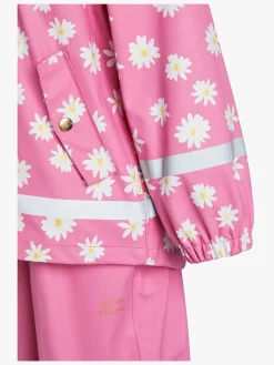 Børn PetiteCherieAtelier Regntøj-Petite Chérie Atelier Niki Regnsæt, Daisy Pink