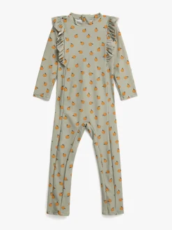 Uv & Strand|PetiteCherieAtelier Petite Chérie Atelier Novalie UV-Dragt, Oranges Grøn/Orange