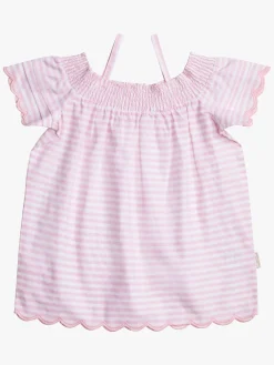 Børn PetiteCherieAtelier Overdele-Petite Chérie Atelier Phillipa Top, White/Pink