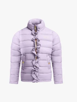 Børn PetiteCherieAtelier Overtøj-Petite Chérie Atelier Satine Dynejakke, Lilac