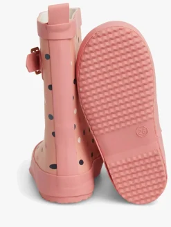 Gummistøvler|PetiteCherieAtelier Petite Chérie Atelier Stella Gummistøvler, Mellow Rose Lyserød/Blå/Hvid