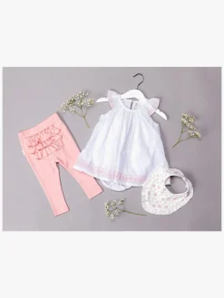 Kjoler & Tunikaer|PetiteCherieAtelier Petite Chérie Atelier Vere Kjole, White/Pink