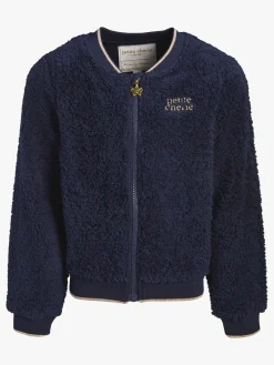 Fleecetøj|PetiteCherieAtelier Petite Chérie Atelier Vienna Fleecetrøje, Navy Blå