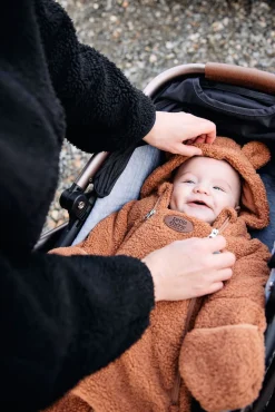 Køreposer|PetiteCherie Petite Chérie Blanche Kørepose 2-in-1 Teddy, Mocha Mousse Brun