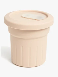 PetiteCherie Spisetid-Petite Chérie Elio Silikonekop med Sugerør, Dusty Pink