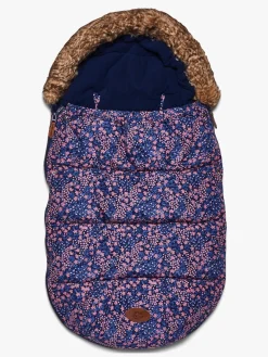 Køreposer|PetiteCherie Petite Chérie Essence Kørepose, Petite Flowers/ Medieval Blue Lyserød/Blå/Flerfarvet