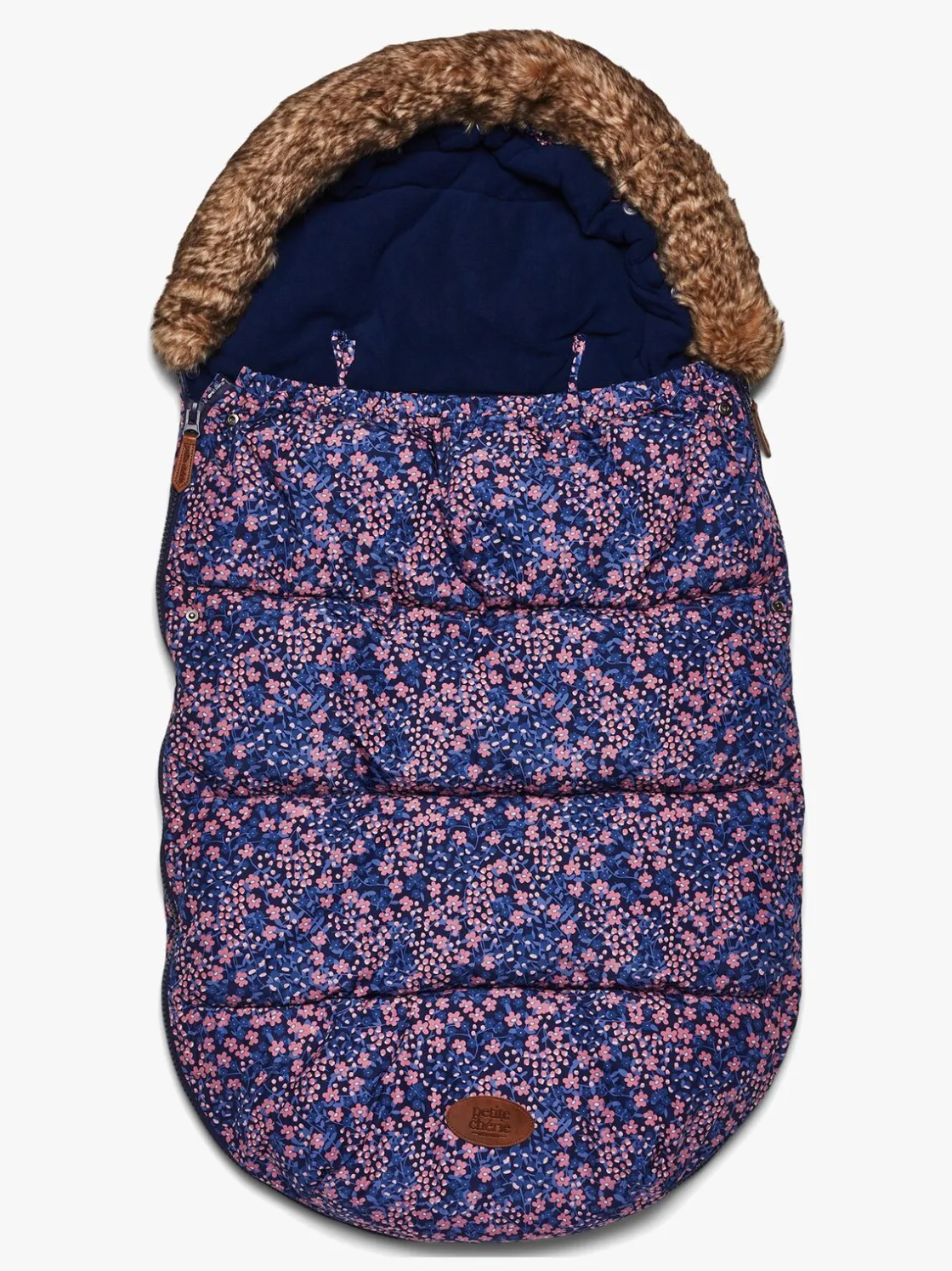 Køreposer|PetiteCherie Petite Chérie Essence Kørepose, Petite Flowers/ Medieval Blue Lyserød/Blå/Flerfarvet
