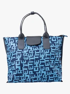 PetiteCherie Pusletasker-Petite Chérie Impression Pusletaske, Blue