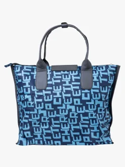 PetiteCherie Pusletasker-Petite Chérie Impression Pusletaske, Blue