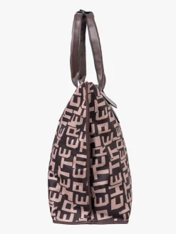 Pusletasker|PetiteCherie Petite Chérie Impression Pusletaske, Coffee Bean Brun/Lyserød