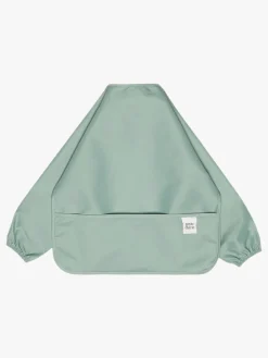 Spisetid|PetiteCherie Petite Chérie Langærmet Hagesmæk 2-pak, Light Green Grøn