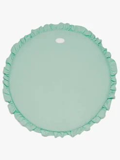 Børn PetiteCherie Interiør-Petite Chérie Legetæppe Flæser Ø80, Dusty Green