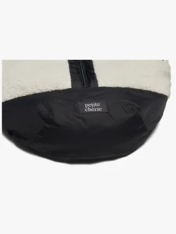 PetiteCherie Køreposer-Petite Chérie Limited Kørepose, Black/White Pile