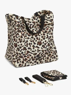 Pusletasker|PetiteCherie Petite Chérie Luxe Pusletaske, Leo Brun