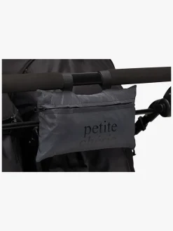 PetiteCherie Vogntilbehør-Petite Chérie Regnslag Refleks Søskendevogn, Black