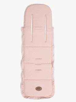 Køreposer|PetiteCherie Petite Chérie Soft Quilted Light Multi Kørepose inkl. Hynde, Pink Lyserød