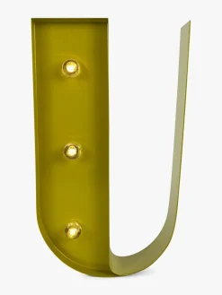 Børn PetiteDeco Lamper & Belysning-Petite Déco Bogstavlampe U, d