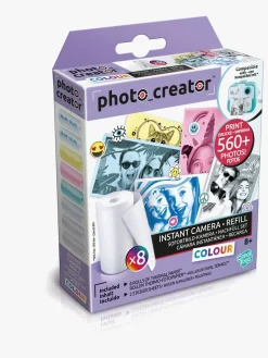 Elektronik & Media|CanalToys Photo Creator Polaroidkamera Refillpapir & Klistermærker Farve
