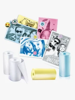 Elektronik & Media|CanalToys Photo Creator Polaroidkamera Refillpapir & Klistermærker Farve