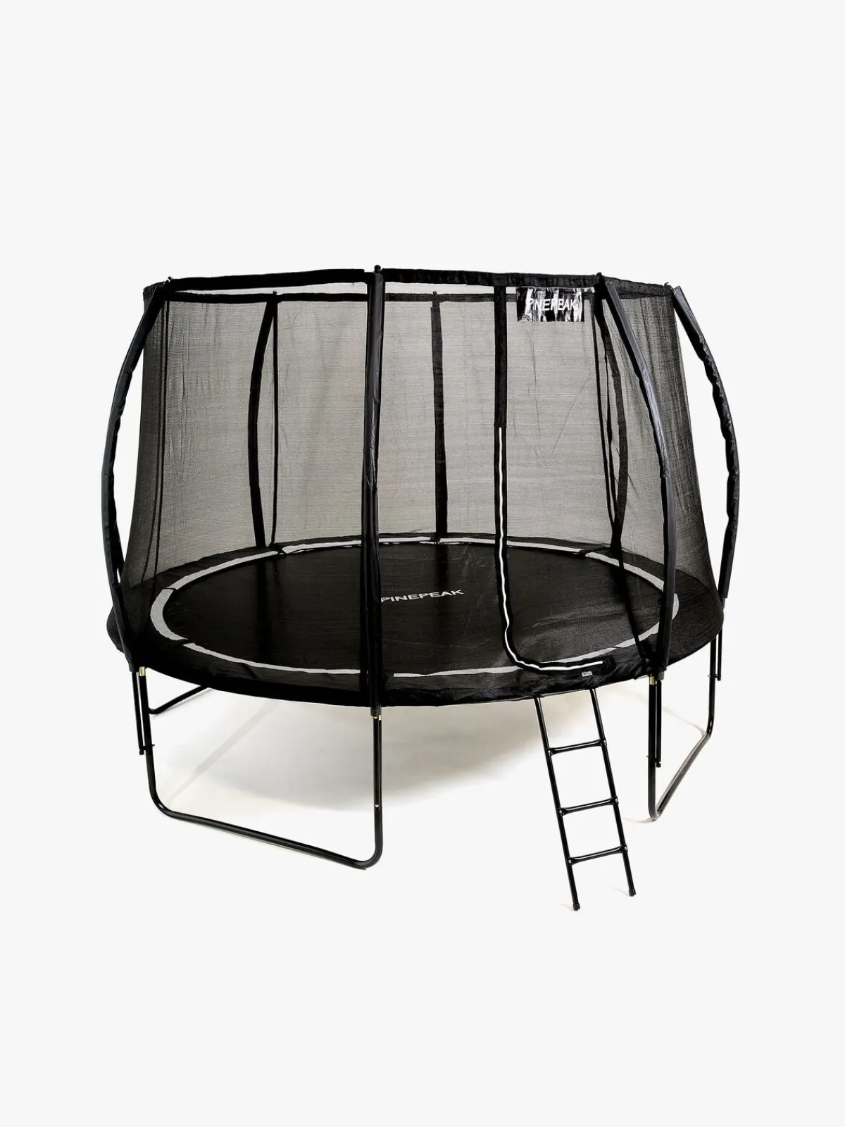 Pinepeak Udeleg-Lantern Trampolin inkl. Sikkerhedsnet 366 cm, Sort