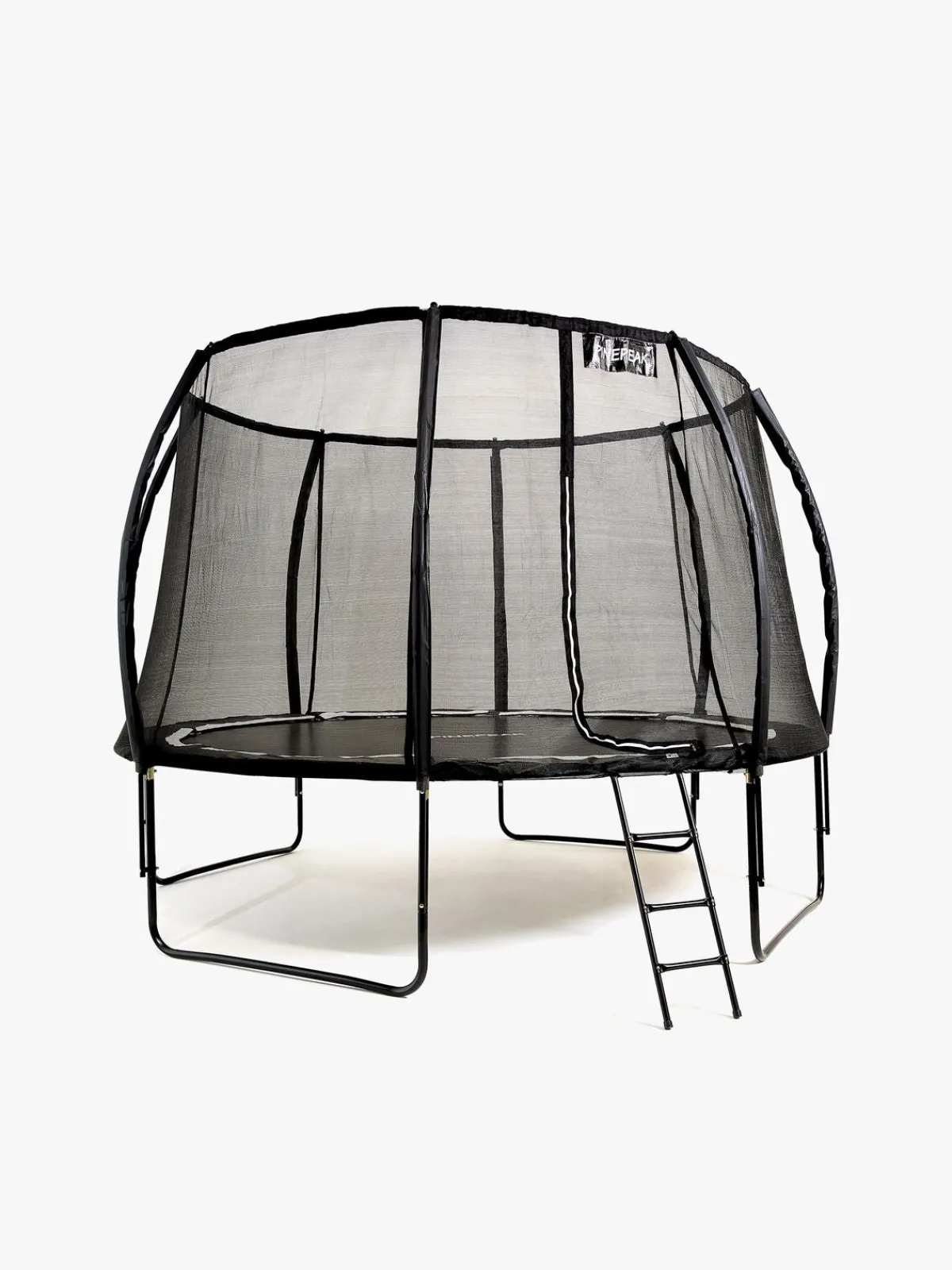 Pinepeak Udeleg-Lantern Trampolin inkl. Sikkerhedsnet 366 cm, Sort