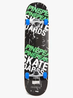 Pinepeak Skating-Skateboard, Blå/Grøn