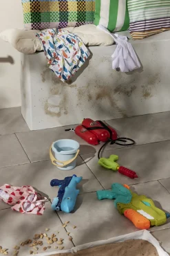 Vandlegetøj|Pinepeak Vandpistol med Rygsæk Brandmand Rød