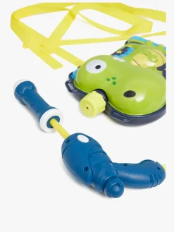 Vandlegetøj|Pinepeak Vandpistol med Rygsæk Dinosaur Grøn