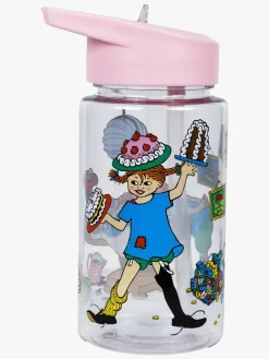 Spisetid|PippiLangstrump Pippi Langstrømpe Fødselsdag Drikkedunk Lyserød