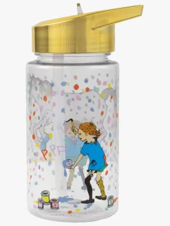 Spisetid|PippiLangstrump Pippi Langstrømpe Fødselsdag Drikkedunk, Guldfarvet Flerfarvet