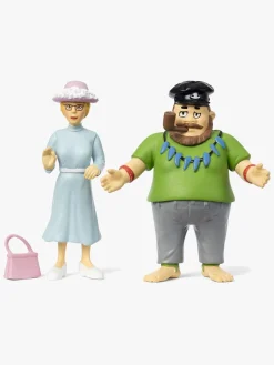 Legetøjsfigurer|Dukker & Bamser|PippiLangstrump Pippi Langstrømpe Figur Efraim & Prussiluskan Flerfarvet