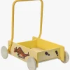 Babylegetøj|PippiLangstrump Pippi Langstrømpe Gåvogn, Gul