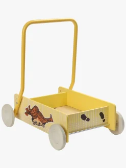 Babylegetøj|PippiLangstrump Pippi Langstrømpe Gåvogn, Gul