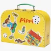 Børn PippiLangstrump Opbevaring-Pippi Langstrømpe Kuffert 25 cm, Gul