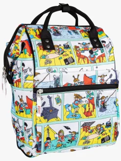 Tasker|PippiLangstrump Pippi Langstrømpe Loru Energisk Rygsæk 15L, Grøn