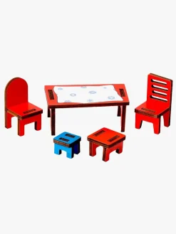 Dukker & Bamser|PippiLangstrump Pippi Langstrømpe Møbelsæt Bord & Stole