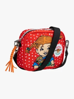 Tasker|Pippi Langstrømpe Metka Skuldertaske Hug, Rød