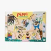 PippiLangstrump Spil & Puslespil-Pippi Langstrømpe Puslespil Labyrint