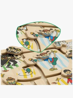 PippiLangstrump Spil & Puslespil-Pippi Langstrømpe Puslespil Labyrint