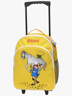 Børn PippiLangstrump Tasker-Pippi Langstrømpe Rullekuffert, Gul