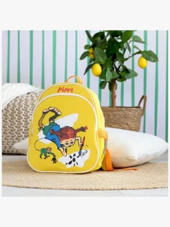 Tasker|PippiLangstrump Pippi Langstrømpe Rygsæk, Gul
