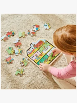 Spil & Puslespil|PippiLangstrump Pippi Langstrømpe Træpuslespil Pippi Langstrømpes Hus 16 Dele