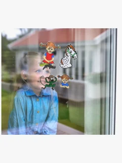 PippiLangstrump Kreativt Legetøj-Pippi Langstrømpe Vinduesmalesæt