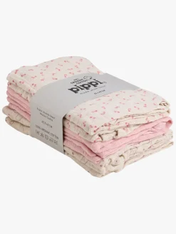 Stofbleer, Nusseklude & Babytæpper|Pippi Tæpper/ Stofbleer i Musselin 6-Pak, Sheer Bliss Flerfarvet