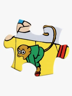 PippiLangstrump Spil & Puslespil-Pippi Træpuslespil 12 Brikker